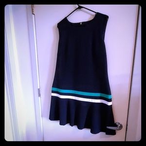 Tommy Hilfiger Navy Striped Dress